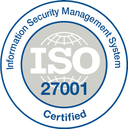 ISO 27001 Certified